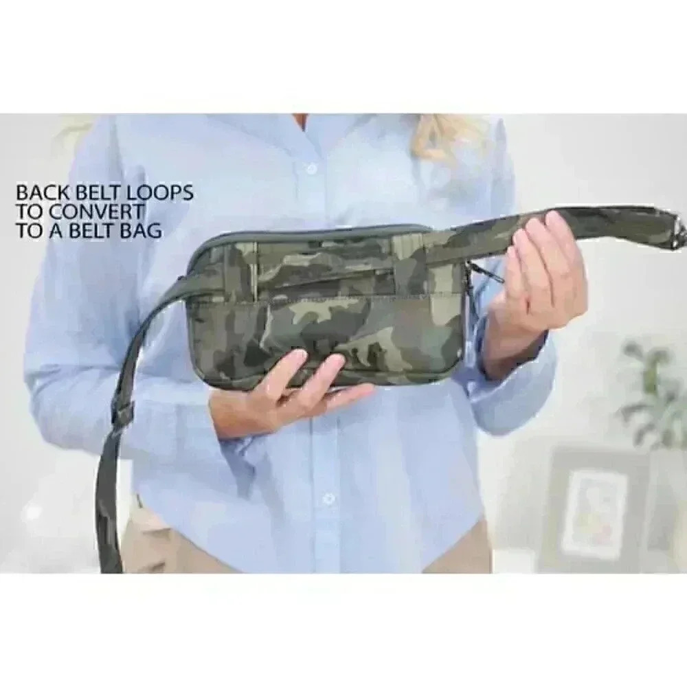 LUG Coupe XL Crossbody / Shoulder Bag / Belt Bag / Sling Bag - Bloom Revival - Picture 7 of 13